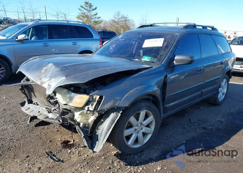 2007 Subaru Outback 2.5I Limited z USA, uszkodzony, nr VIN 4S4BP62C277312087